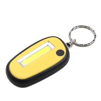 Flashlight COB LED Work Light 3-Mode Mini Lamp Key Chain Ring Keychain Lamp Torch Keyring With Battery
Flashlight COB LED Work Light 3-Mode Mini Lamp Key Chain Ring Keychain Lamp Torch Keyring With Battery