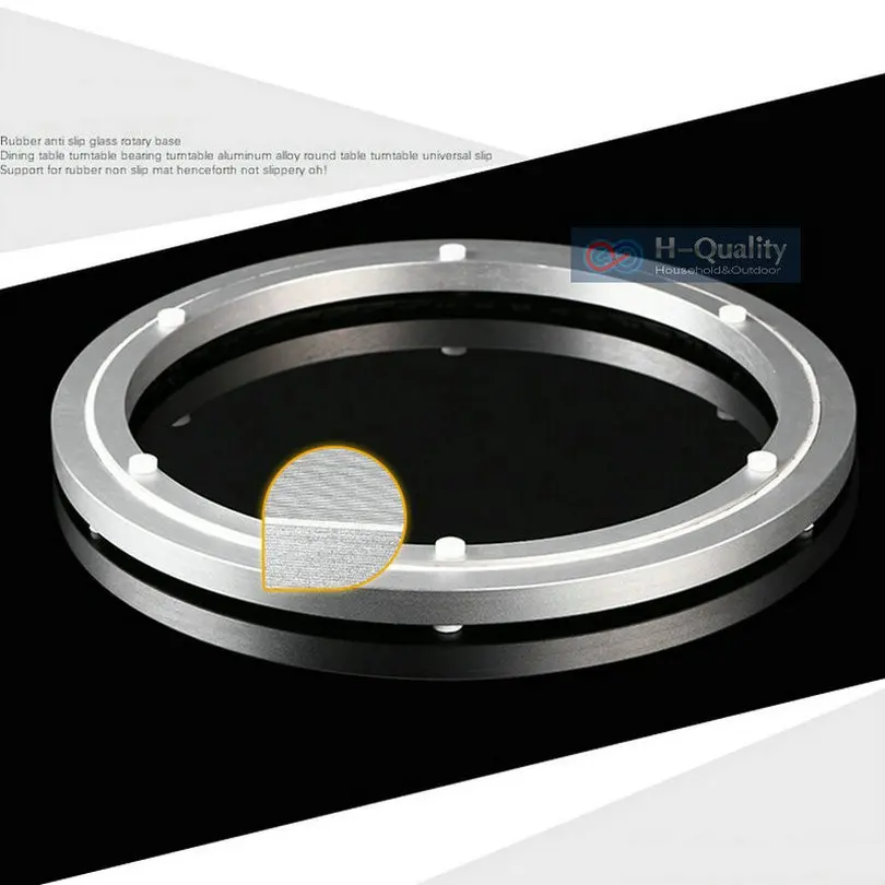 500MM(20IN) Luxury Thicken Aluminium Silencer Swivel Lazy Susan Turntable Rotating Dinning Table Base Frosted Surface
500MM(20IN) Luxury Thicken Aluminium Silencer Swivel Lazy Susan Turntable Rotating Dinning Table Base Frosted Surface