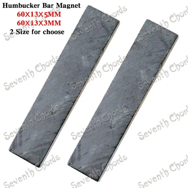 4 Pcs Producing Accessories Electric Guitar Pickup Humbucker Bar Magnet 60MM*13MM*6MM and 60MM*13MM*3MM for choose
4 Pcs Producing Accessories Electric Guitar Pickup Humbucker Bar Magnet 60MM*13MM*6MM and 60MM*13MM*3MM for choose
