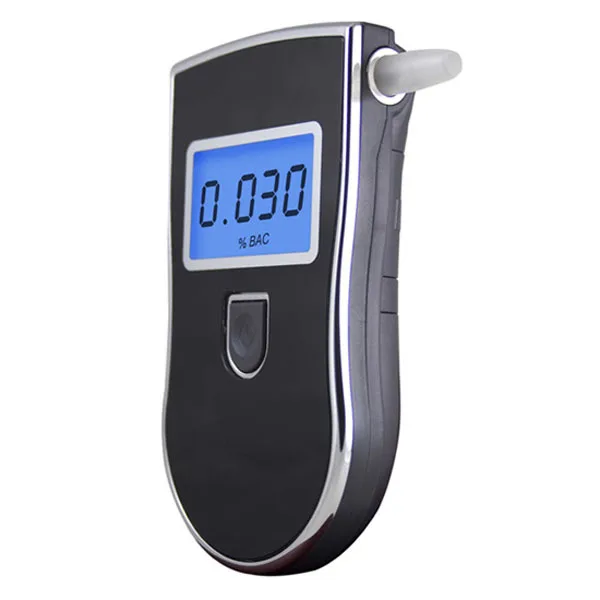 

New patent Protable Police Breathalyzer Analyzer Detector Digital LCD Alcohol Breath Tester AT-818 Free Shipping