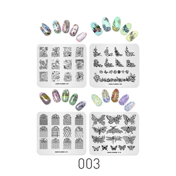 AriesLibra 4PCS/SET Nail Stamping Plates Set Lace Flower Animal Pattern Nail Art Stamp Stamping Template Image Plate Stencil
AriesLibra 4PCS/SET Nail Stamping Plates Set Lace Flower Animal Pattern Nail Art Stamp Stamping Template Image Plate Stencil