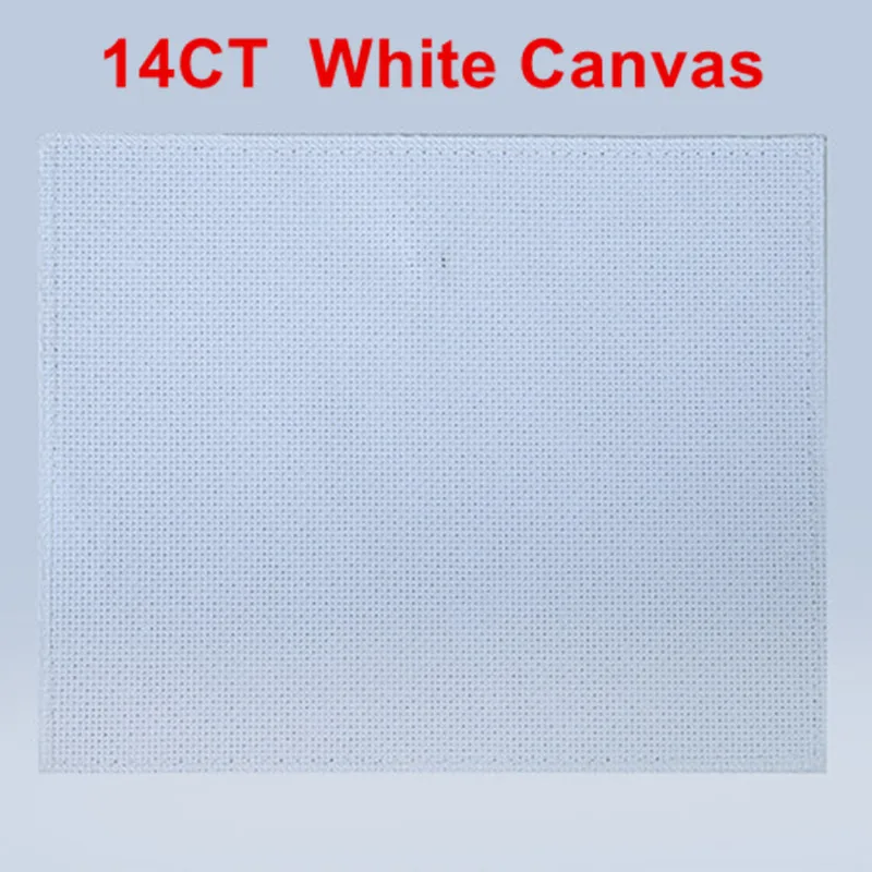 cross stitch 14CT white canvas 800