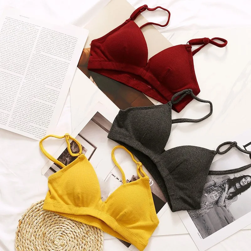 Soft Padded Bra For Women Active Thin Sleeping Bra Lingerie Seamless Bralette Sports Brassiere Female Underwear Free Size
Soft Padded Bra For Women Active Thin Sleeping Bra Lingerie Seamless Bralette Sports Brassiere Female Underwear Free Size