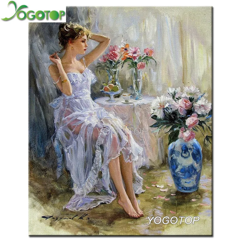 YOGOTOP Diamond Embroidery Europe beauty Handmade Mosaic Diy Diamond Painting Cross Stitch Pattern Square Drill Home Decor ZB454
YOGOTOP Diamond Embroidery Europe beauty Handmade Mosaic Diy Diamond Painting Cross Stitch Pattern Square Drill Home Decor ZB454