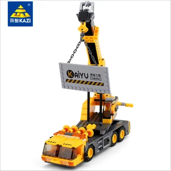 Original KAZI 8045 380pcs DIY urban construction engineering heavy crane small particles assembled building blocks learning toys
Original KAZI 8045 380pcs DIY urban construction engineering heavy crane small particles assembled building blocks learning toys