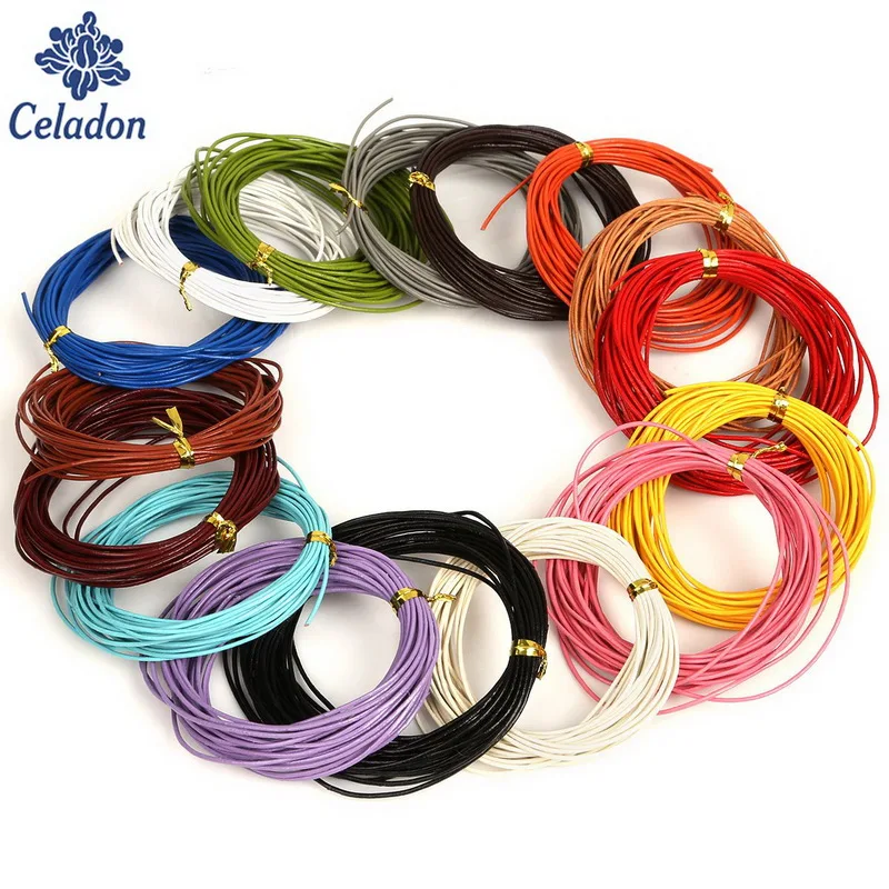 Factory Wholesale Round Leather Cord DIY Rope Thread Jewelry Making Decorative Handicrafts Accessories 1mm
Factory Wholesale Round Leather Cord DIY Rope Thread Jewelry Making Decorative Handicrafts Accessories 1mm