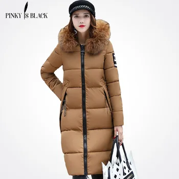 Pinky Is Black 2018 New Fashion Winter Jacket Women Candy Color Large Fur Collar Female Epaulet Winter Coat For Women Outwear
Pinky Is Black 2018 New Fashion Winter Jacket Women Candy Color Large Fur Collar Female Epaulet Winter Coat For Women Outwear
