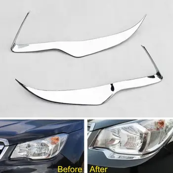 ABS 2PCS Chrome Headlight Eyelid Eyebrow Garnish Cover Trim Molding Frame Decoration For 2013-2016 Subaru Forester
ABS 2PCS Chrome Headlight Eyelid Eyebrow Garnish Cover Trim Molding Frame Decoration For 2013-2016 Subaru Forester