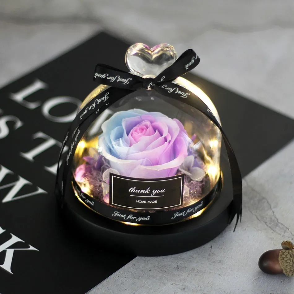 Preserved Rose In Flask Led Glass Dome Valentines Day Gift Real Rose Beauty And The Beast Mother's Day Gift Girlfriend Birthday
Preserved Rose In Flask Led Glass Dome Valentines Day Gift Real Rose Beauty And The Beast Mother's Day Gift Girlfriend Birthday