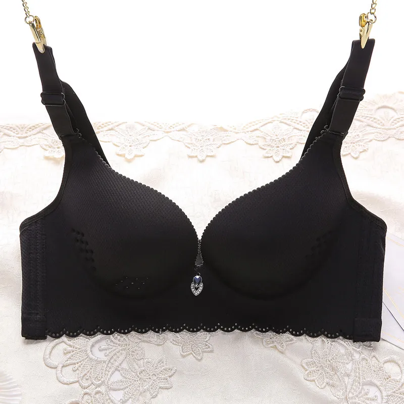 Big size Sexy Deep U Cup Bra For lady gather breast double cup super Push Up bra sleep Lingerie Seamless Wire Free Bra
Big size Sexy Deep U Cup Bra For lady gather breast double cup super Push Up bra sleep Lingerie Seamless Wire Free Bra