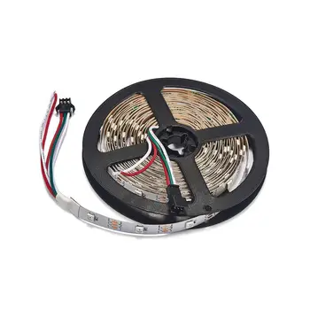 WS2812B LED Strip White PCB RGB Smart Pixel Strip 30 leds/m WS2812 IC Control 5m/roll Non Waterproof DC5V
WS2812B LED Strip White PCB RGB Smart Pixel Strip 30 leds/m WS2812 IC Control 5m/roll Non Waterproof DC5V