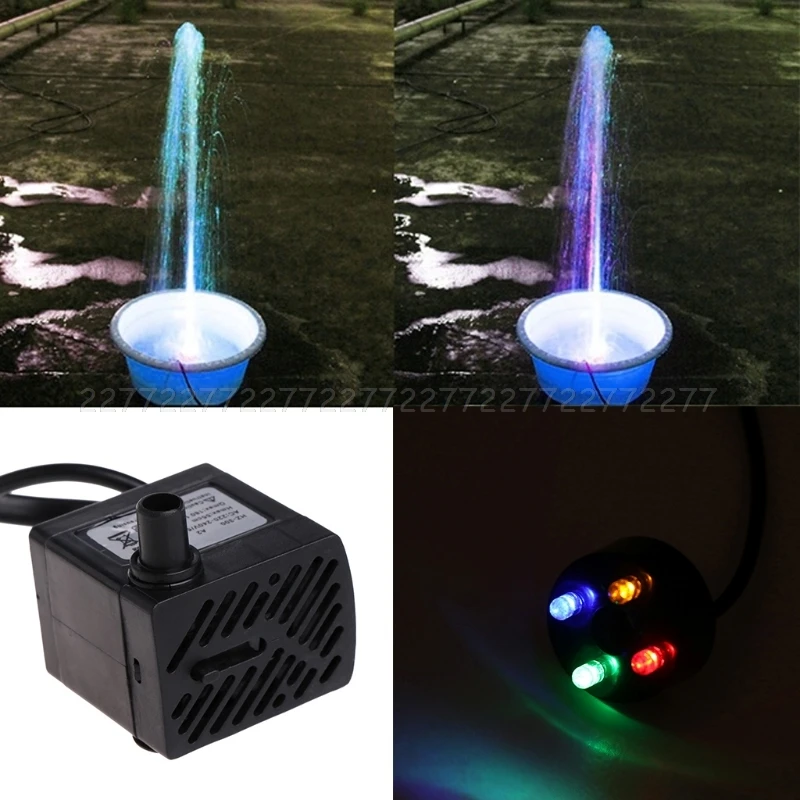 New AC 220V 3W Submersible Water Pump LED Aquarium Fountain Fish Pond Tank EU Plug JUL24 dropship
New AC 220V 3W Submersible Water Pump LED Aquarium Fountain Fish Pond Tank EU Plug JUL24 dropship