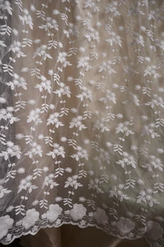 new design beautiful bridal lace fabric by the yard, off white cotton embroidered lace fabric, double edge floral lace fabrics
new design beautiful bridal lace fabric by the yard, off white cotton embroidered lace fabric, double edge floral lace fabrics