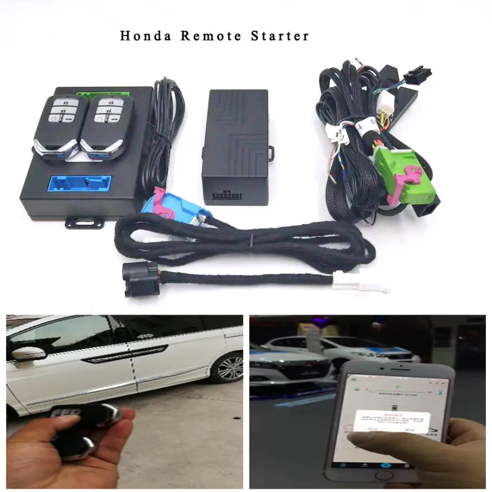 Engine Push Start Button Smart Phone App+Remote Controller One Button Start PKE Keyless Entry Car Alarm For Honda Accord 2018
Engine Push Start Button Smart Phone App+Remote Controller One Button Start PKE Keyless Entry Car Alarm For Honda Accord 2018