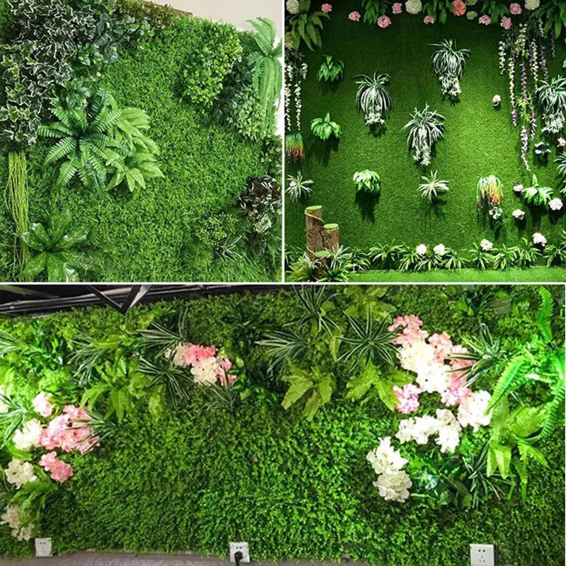 Artificial green grass wall Eucalyptus with leaf bouquet simulation plant 40*60cm wedding DIY hotel shop window background decor
Artificial green grass wall Eucalyptus with leaf bouquet simulation plant 40*60cm wedding DIY hotel shop window background decor