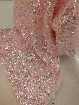 French African Lace Fabric with sequins S-10278 nice looking Tulle Nigerian Tissu Mesh India Lace
French African Lace Fabric with sequins S-10278 nice looking Tulle Nigerian Tissu Mesh India Lace