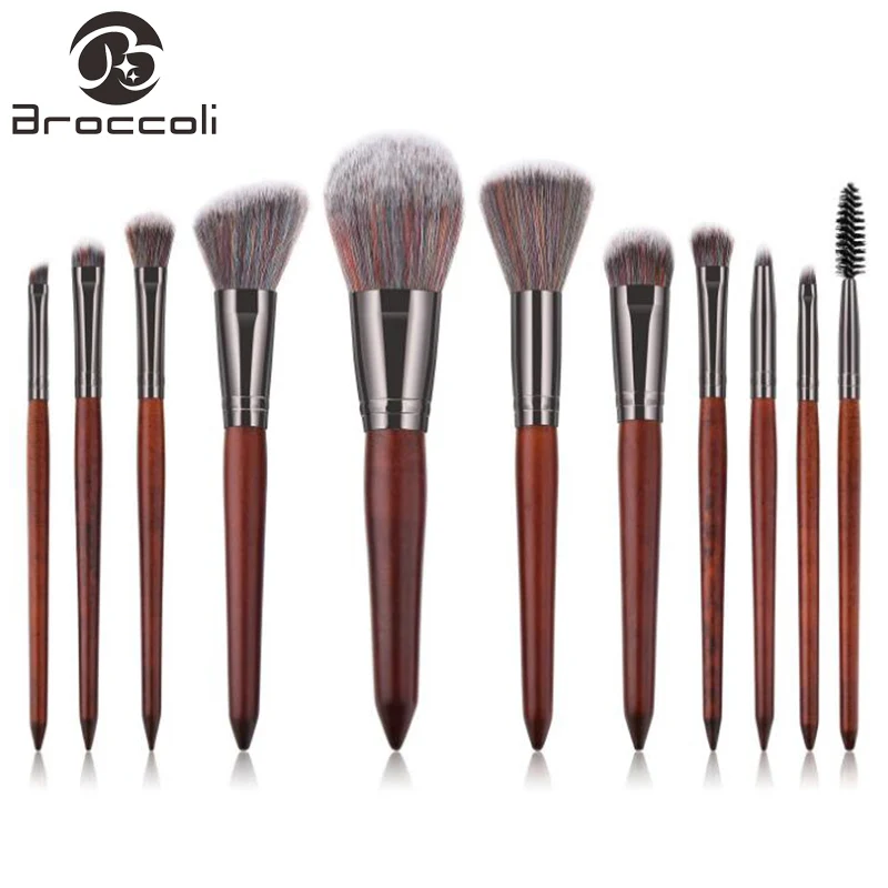 Broccoli 11PCS Makeup Brushes Set Professional Brushes for Makeup Synthetic Hair Powder Foundation Eyeshadow Luxury Brushes
Broccoli 11PCS Makeup Brushes Set Professional Brushes for Makeup Synthetic Hair Powder Foundation Eyeshadow Luxury Brushes