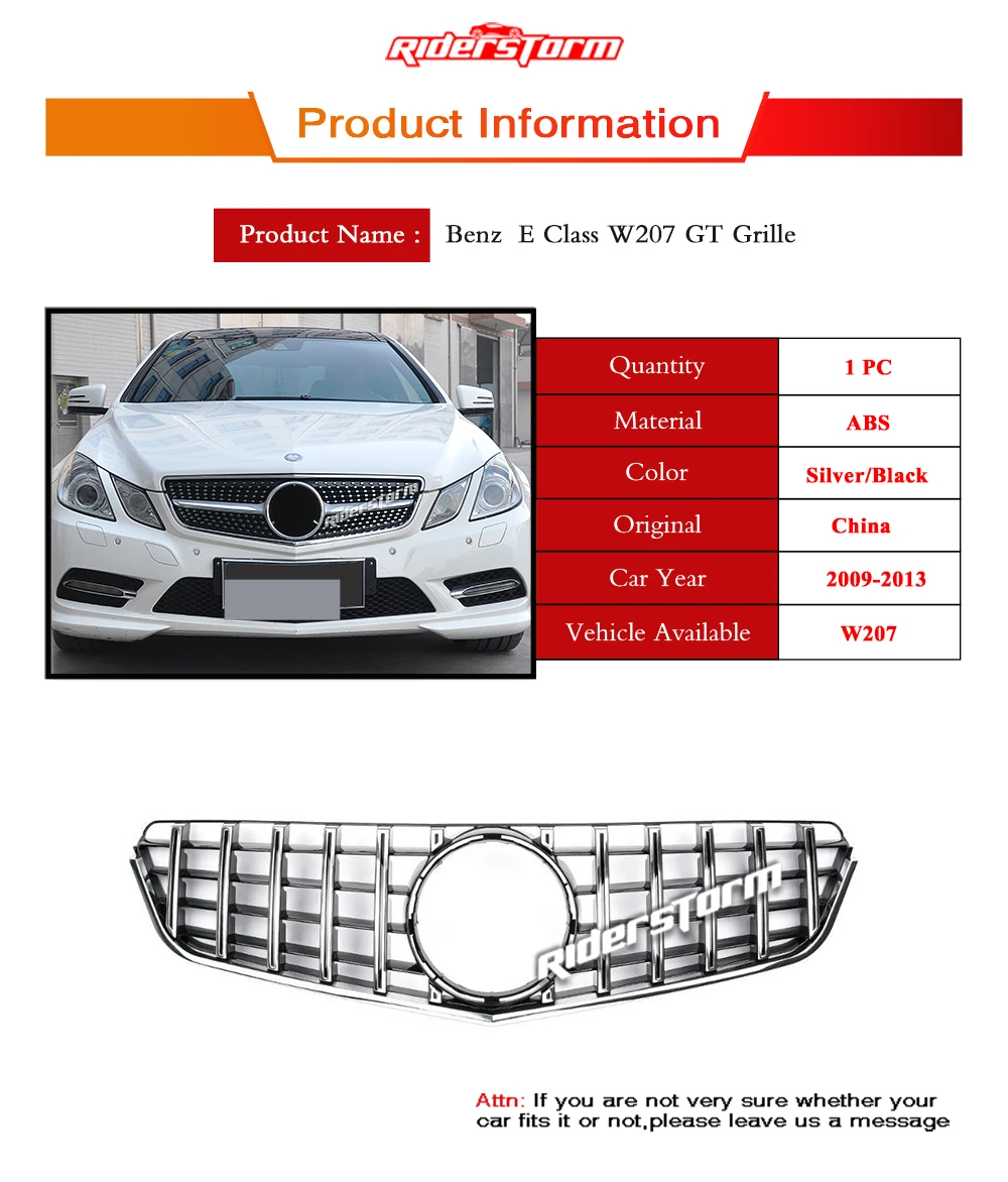 Mercedes clase E W 207 2x radlauf ensanchamiento carbon opt guardabarros 35cm
