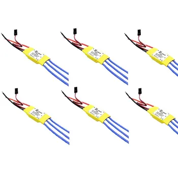 6pcs 30A Brushless 450 Hhelicopter Mmulticopter Motor Speed Controller RC ESC 
6pcs 30A Brushless 450 Hhelicopter Mmulticopter Motor Speed Controller RC ESC