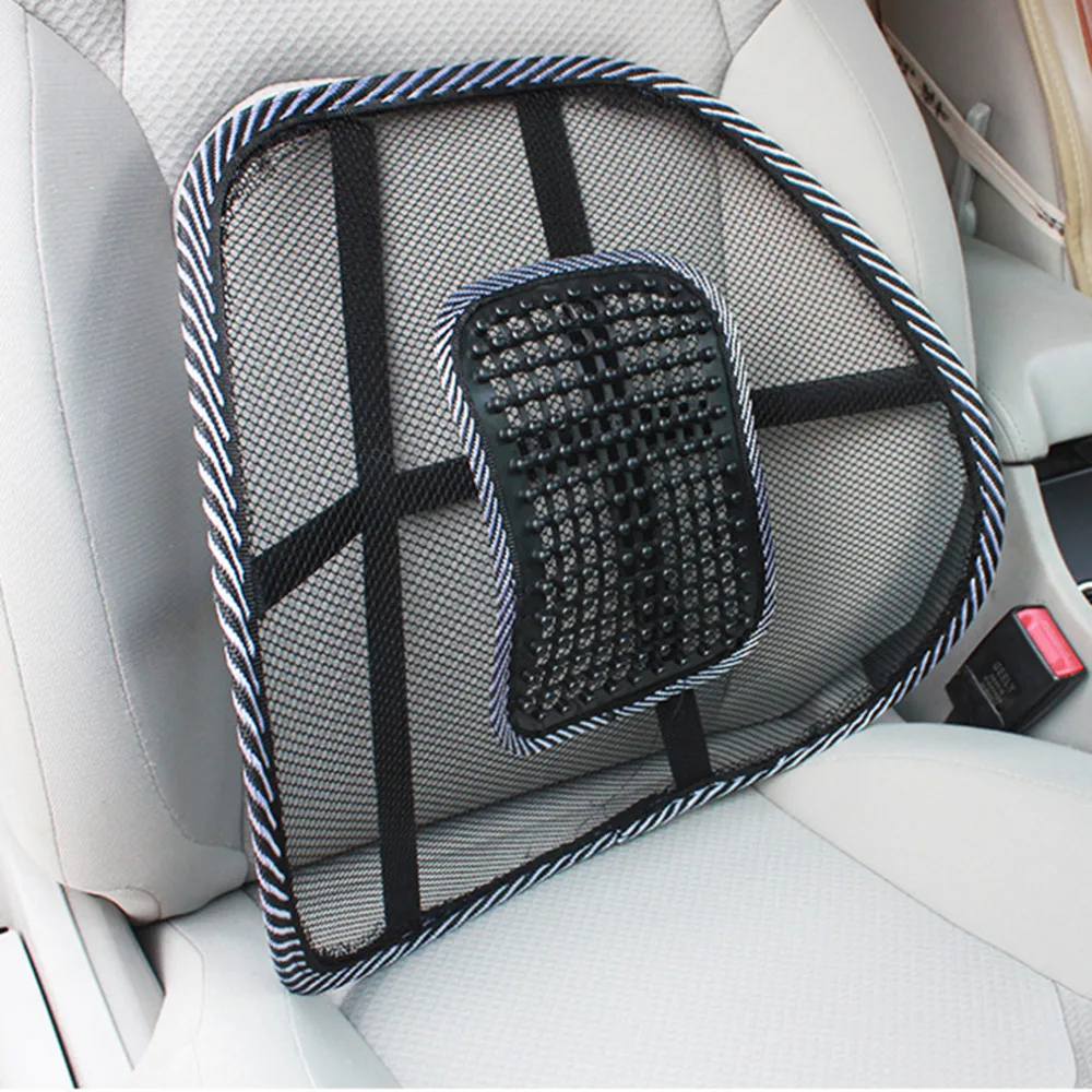 New 1PC Chair Massage Back Lumbar Support Mesh Ventilate Cushion Pad Car Office Seat Hot
New 1PC Chair Massage Back Lumbar Support Mesh Ventilate Cushion Pad Car Office Seat Hot