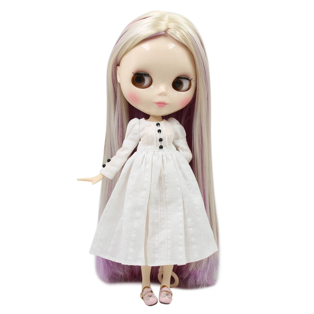 Blyth nude doll 30cm white skin New cute mixed color long hair 1/6 JOINT body glossy face ICY DIY toy
Blyth nude doll 30cm white skin New cute mixed color long hair 1/6 JOINT body glossy face ICY DIY toy