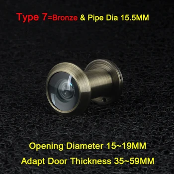 BRAND NEW 2PCS/LOT Brass 260 Degree Wide Angle Peephole Door Viewer Door Spyphole Viewer Security Anti-theft Peephole Bronze
BRAND NEW 2PCS/LOT Brass 260 Degree Wide Angle Peephole Door Viewer Door Spyphole Viewer Security Anti-theft Peephole Bronze