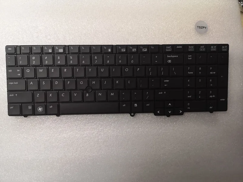 New Keyboard For HP EliteBook 8540 8540P 8540W laptop US Keyboard with pointing sticks US VERSION
New Keyboard For HP EliteBook 8540 8540P 8540W laptop US Keyboard with pointing sticks US VERSION
