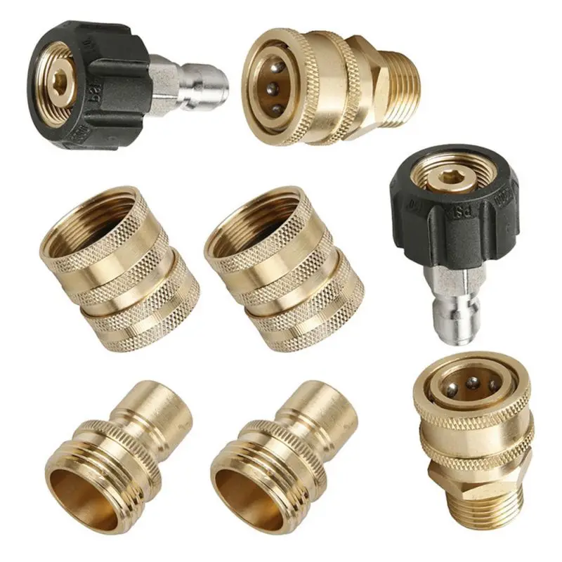 3/8 to M22 Adapter 1/2 to 3/4 Connector Washing Machine Fitting Pipe Connections Quick Connectors
3/8 to M22 Adapter 1/2 to 3/4 Connector Washing Machine Fitting Pipe Connections Quick Connectors