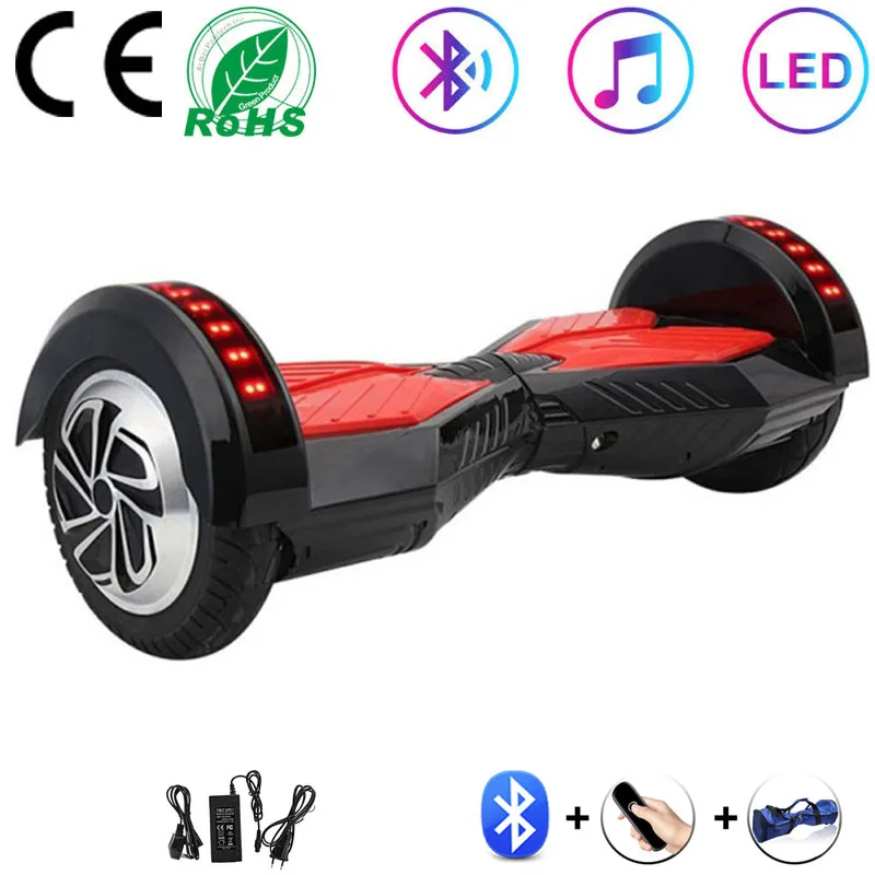 Shop Hoverboard 8 Inch Black Self Balancing Scooter Transformers Electric Scooters Two Wheels Balance Board LED Bluetooth Kid
Shop Hoverboard 8 Inch Black Self Balancing Scooter Transformers Electric Scooters Two Wheels Balance Board LED Bluetooth Kid