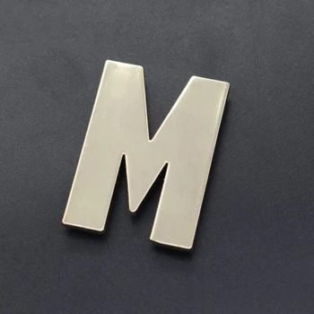 custom top grade luggage and bags alloy trademark labels main labels for clothing 2.8*4cm letter M nailing labels for bags
custom top grade luggage and bags alloy trademark labels main labels for clothing 2.8*4cm letter M nailing labels for bags