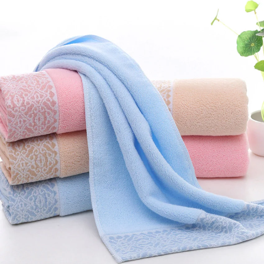 Cotton Padded Jacquard Face Towels Cotton Home Absorbent Soft Unisex Couple Plain Color Face Towel Wash Towels 75*35 CM
Cotton Padded Jacquard Face Towels Cotton Home Absorbent Soft Unisex Couple Plain Color Face Towel Wash Towels 75*35 CM