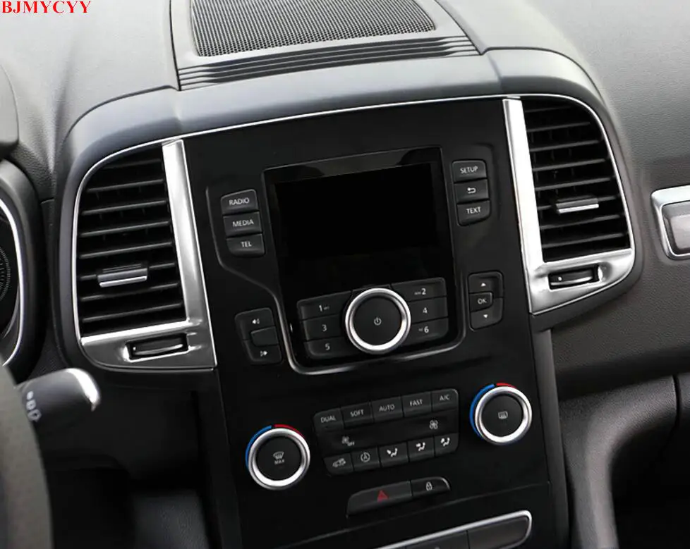 BJMYCYY Car styling car dashboard central air conditioning outlet sequins For Renault Koleos 2017
BJMYCYY Car styling car dashboard central air conditioning outlet sequins For Renault Koleos 2017