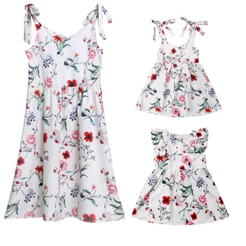 Mother Daughter Dresses Summer Family Matching Clothing Women Dress Ruffle Girls Dresses Cotton Baby Girl And Mother Clothes
Mother Daughter Dresses Summer Family Matching Clothing Women Dress Ruffle Girls Dresses Cotton Baby Girl And Mother Clothes