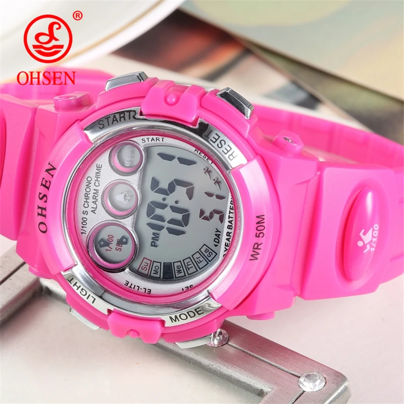 OHSEN Luxury Brand Children Watch Waterproof Sports Fashion Casual Watches Digital LED Wristwatches Reloj Mujer Relogio Feminino
OHSEN Luxury Brand Children Watch Waterproof Sports Fashion Casual Watches Digital LED Wristwatches Reloj Mujer Relogio Feminino