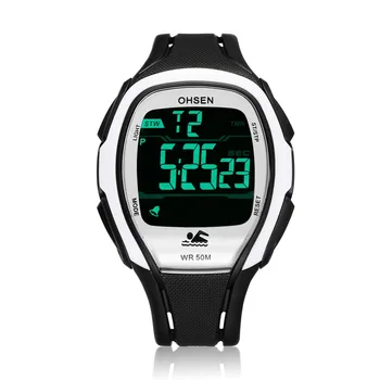 2018 NEW Top Brand OHSEN Fashion Digital Watch Men White Dial Wristwatches Alarm Stopwatch Rubber Band Sport Watch Army Relogios
2018 NEW Top Brand OHSEN Fashion Digital Watch Men White Dial Wristwatches Alarm Stopwatch Rubber Band Sport Watch Army Relogios