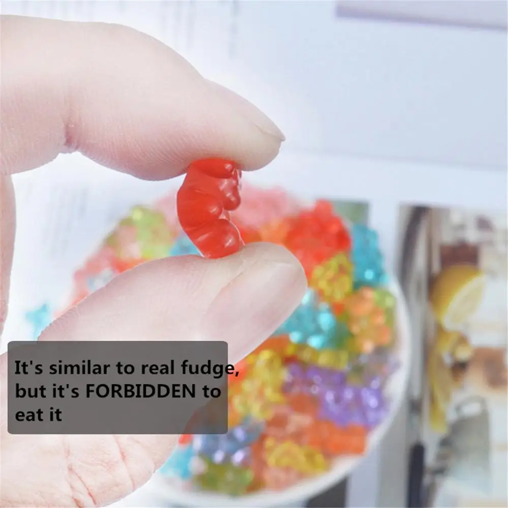 12Pcs Mini Bear Beads Rubber Soft Slime Charms Plasticine Slime Accessories Beads For Crystal Mud Fluffy Slime
12Pcs Mini Bear Beads Rubber Soft Slime Charms Plasticine Slime Accessories Beads For Crystal Mud Fluffy Slime