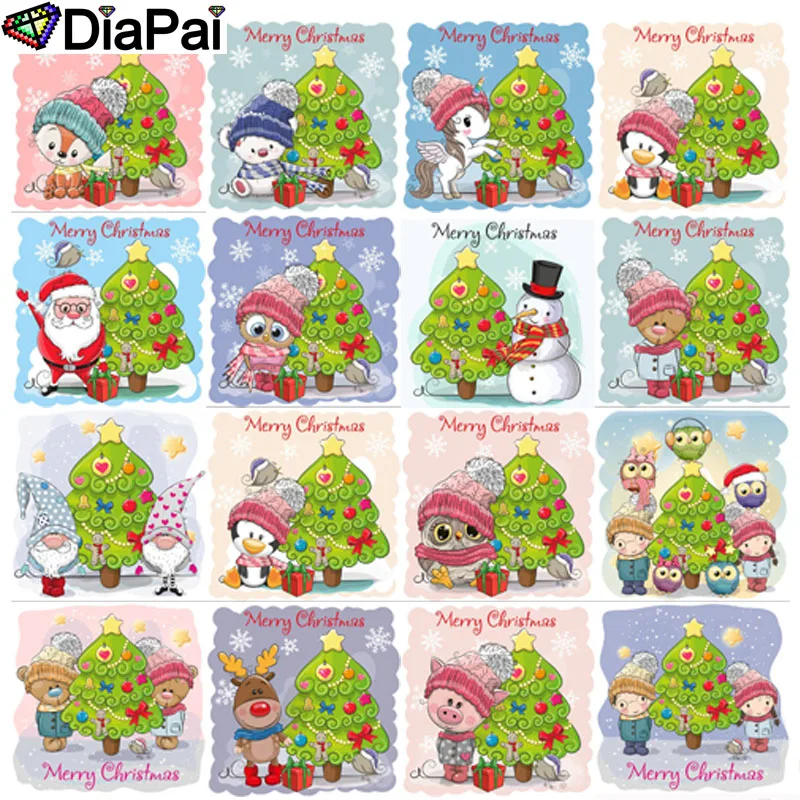 DIAPAI Diamond Painting 5D DIY Full Square/Round Drill "Christmas tree animal" 3D Embroidery Cross Stitch 5D Decor Gift
DIAPAI Diamond Painting 5D DIY Full Square/Round Drill "Christmas tree animal" 3D Embroidery Cross Stitch 5D Decor Gift