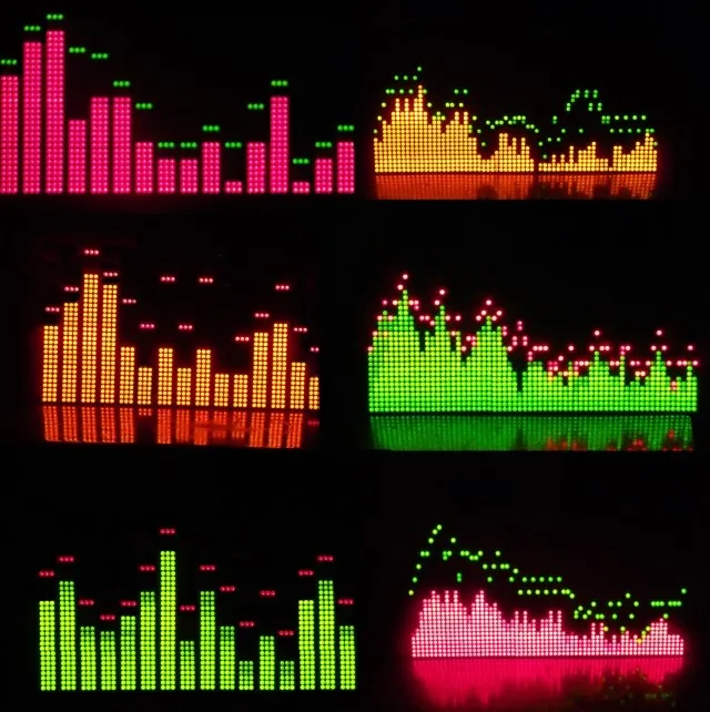 Music spectrum display screen light frequency spectrum V3 ultimate finished six mode software filter MS3264
Music spectrum display screen light frequency spectrum V3 ultimate finished six mode software filter MS3264