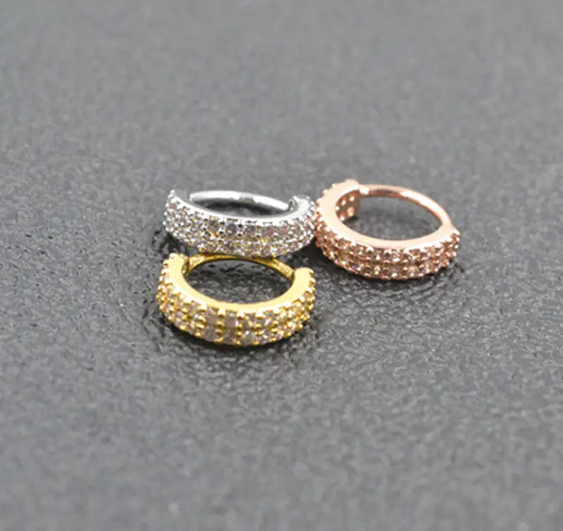 50pcs Body Jewelry Piercing - Nose/Ear Ring Ear Helix Daith Cartilage Tragus Earring Nose Septum Ring Bend CZ Double Row Shine
50pcs Body Jewelry Piercing - Nose/Ear Ring Ear Helix Daith Cartilage Tragus Earring Nose Septum Ring Bend CZ Double Row Shine