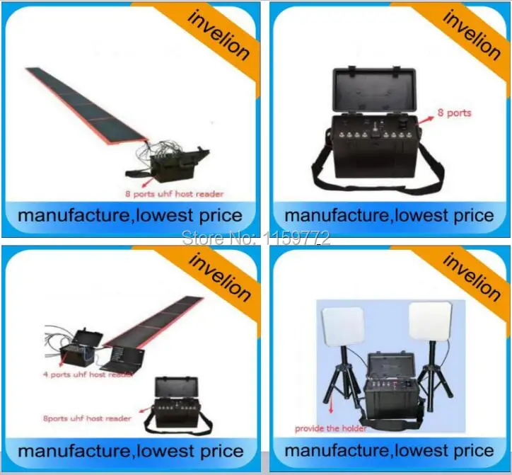 Complete UHF RFID race timing system(Reader,Antenna mat, tag chips for swimming triathlon and free software)
Complete UHF RFID race timing system(Reader,Antenna mat, tag chips for swimming triathlon and free software)