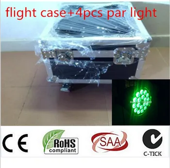 4pcs 18x12W LED Par Lights with 1 flight case Led Par Light RGBW 4in1 LED Par LED Luxury DMX 6/8 Channels Led Flat Par Lights
4pcs 18x12W LED Par Lights with 1 flight case Led Par Light RGBW 4in1 LED Par LED Luxury DMX 6/8 Channels Led Flat Par Lights