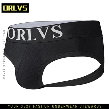 ORLVS Sexy Gay Underwear Men Jockstrap String Homme Thongs Briefs Gay Mens Underwear Open Backless crotch Cotton OR103
ORLVS Sexy Gay Underwear Men Jockstrap String Homme Thongs Briefs Gay Mens Underwear Open Backless crotch Cotton OR103