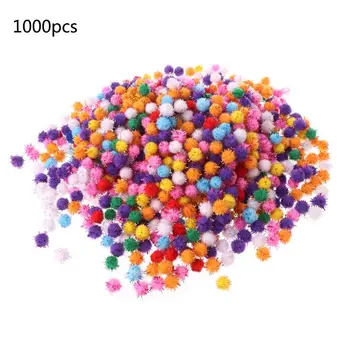 1000Pcs 12mm Mini Fluffy Soft Pom Poms Pompoms Glitter Ball Handmade Kids Toys DIY Sewing Craft Supplies Mixed Color
1000Pcs 12mm Mini Fluffy Soft Pom Poms Pompoms Glitter Ball Handmade Kids Toys DIY Sewing Craft Supplies Mixed Color