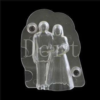 3D Couple Plastic Chocolate Mold Wedding Decoration Moulds Candy SugarPaste Molds Bride Groom Cake Decorating Tools
3D Couple Plastic Chocolate Mold Wedding Decoration Moulds Candy SugarPaste Molds Bride Groom Cake Decorating Tools
