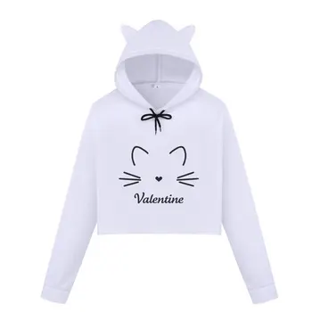 2019 New Women Short Crop Top Hoodie Cute Letter Print Kpop Korean Style Hoodie Harajuku Long Sleeve Kawaii Plus Size Sweatshirt
2019 New Women Short Crop Top Hoodie Cute Letter Print Kpop Korean Style Hoodie Harajuku Long Sleeve Kawaii Plus Size Sweatshirt