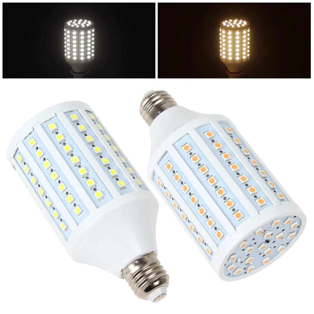LED Corn Bulb 20W E27 102 x 5050 SMD LampTube High Bright Warm White / White Light 110V/220V
LED Corn Bulb 20W E27 102 x 5050 SMD LampTube High Bright Warm White / White Light 110V/220V
