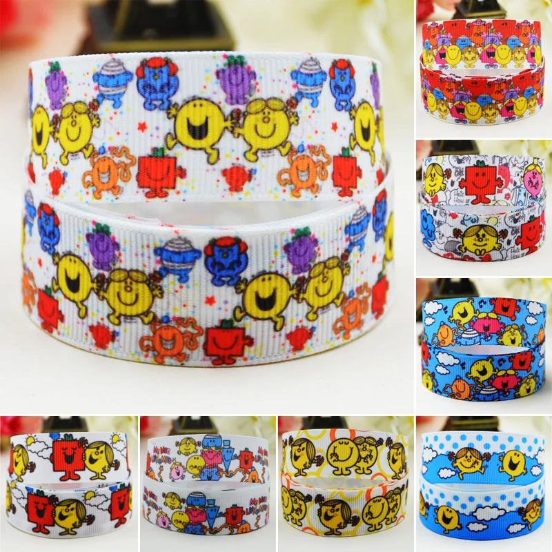 7/8'' (22mm) the Mr. Men Cartoon Character printed Grosgrain Ribbon party decoration satin ribbons OEM 10 Yards Mul076
7/8'' (22mm) the Mr. Men Cartoon Character printed Grosgrain Ribbon party decoration satin ribbons OEM 10 Yards Mul076