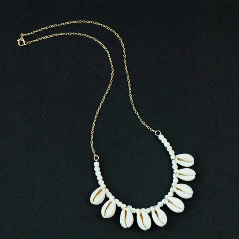 Xuben New Bohemian wind shell neck chain Natural Shell Pendant Necklace in Europe and America
Xuben New Bohemian wind shell neck chain Natural Shell Pendant Necklace in Europe and America