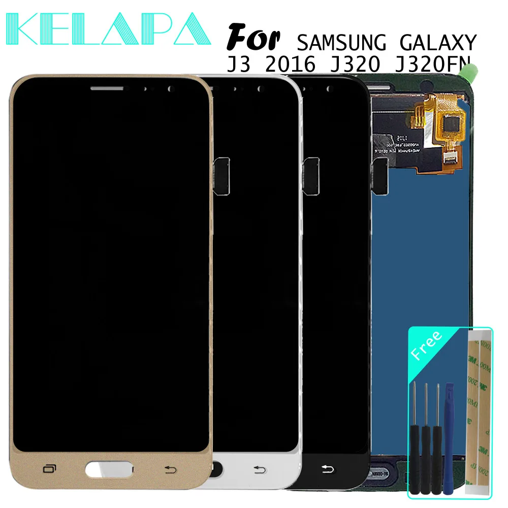 J320 adjust backlight and unadjustable backlight LCD For Samsung Galaxy J3 2016 J320 J320F Screen Digitizer Assembly
J320 adjust backlight and unadjustable backlight LCD For Samsung Galaxy J3 2016 J320 J320F Screen Digitizer Assembly