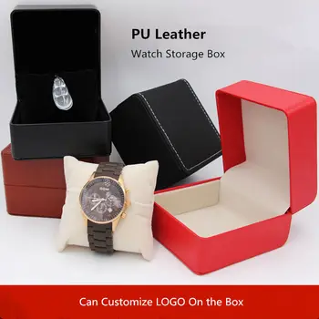 Wholesale PU Leather Watch Storage Box Black Single Mechanical Watch Package Case Jewelry Women Gift Follow Boxes W053 
Wholesale PU Leather Watch Storage Box Black Single Mechanical Watch Package Case Jewelry Women Gift Follow Boxes W053